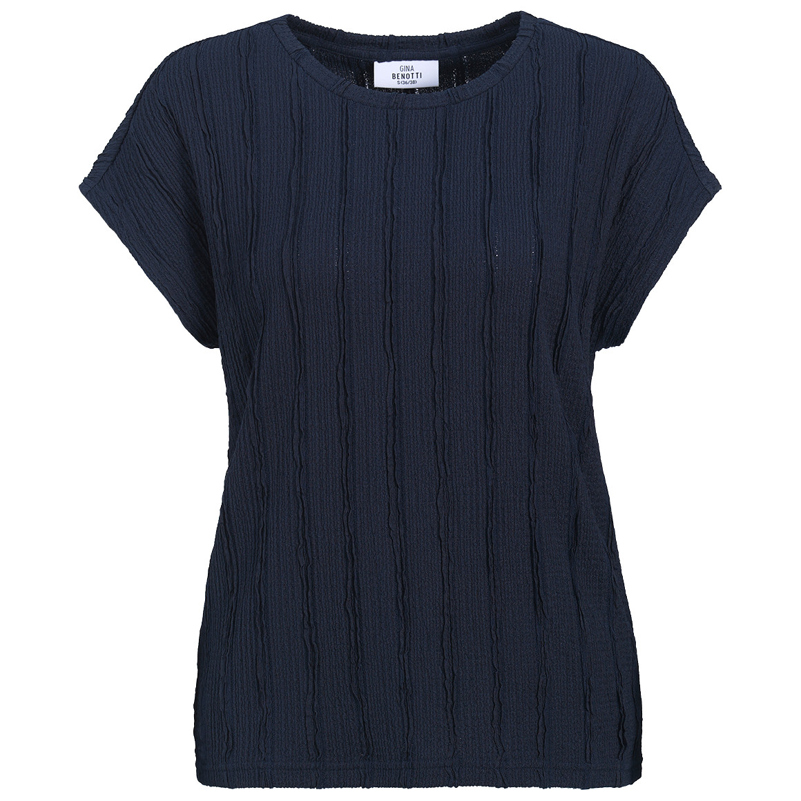 Damen T-Shirt mit Strukturmuster