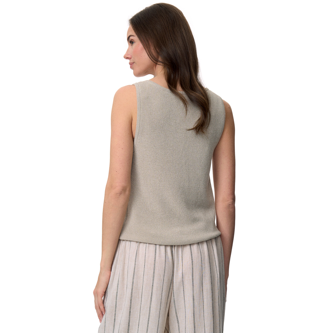 Damen Top mit Effektgarn