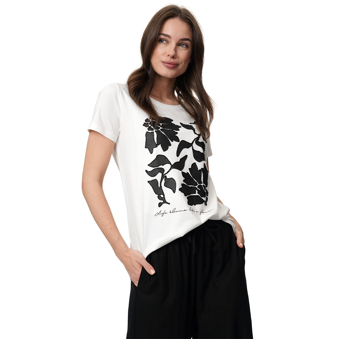 Damen T-Shirt mit Bio-Baumwolle