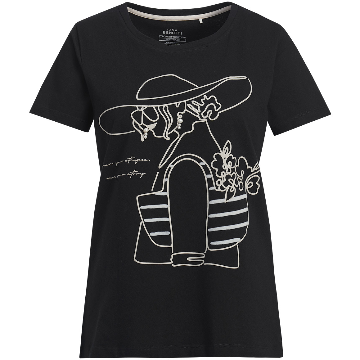 Damen T-Shirt mit Bio-Baumwolle