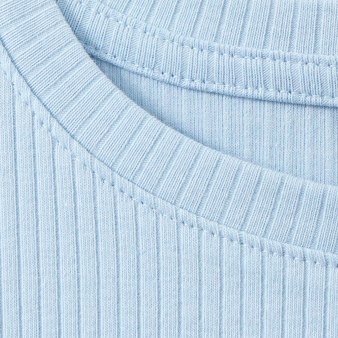 Mädchen Kleid mit Rippstruktur