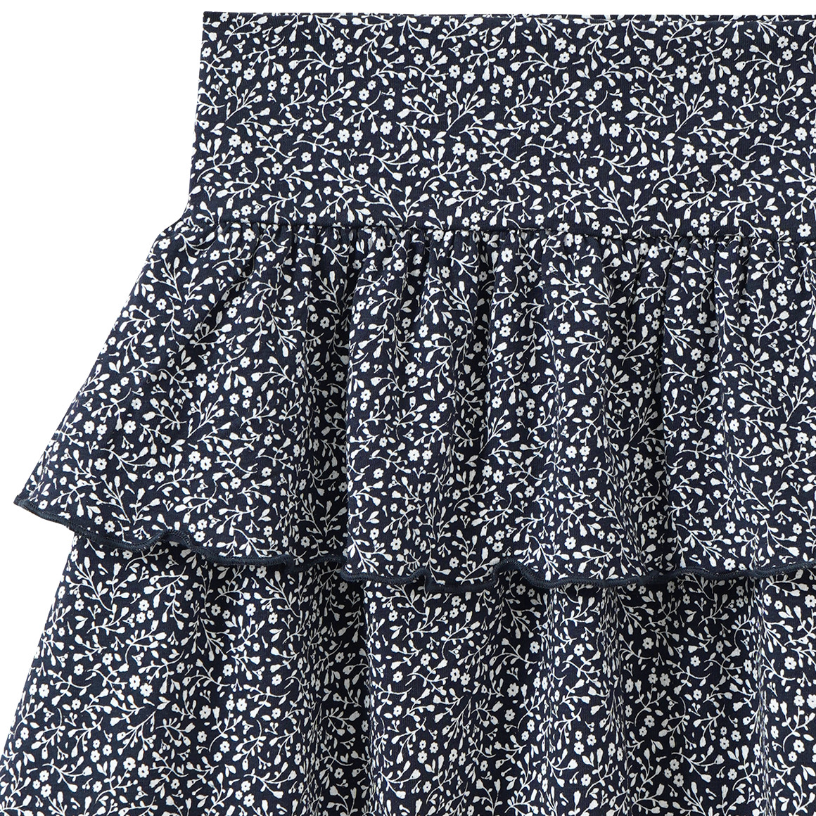 Mädchen Rock mit Blumen-Muster