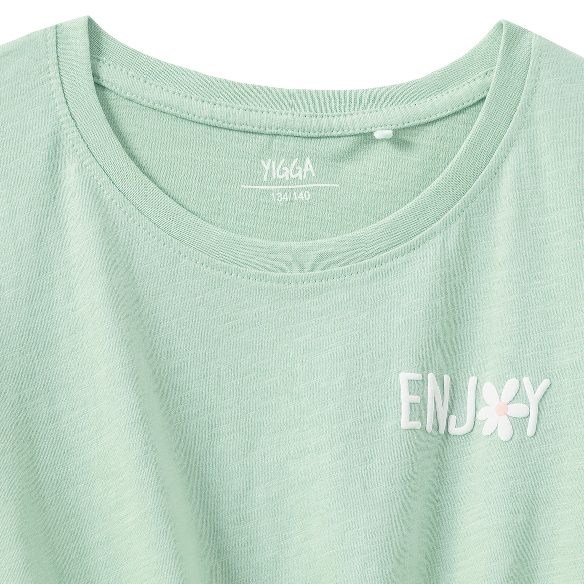Mädchen T-Shirt mit Knotendetail