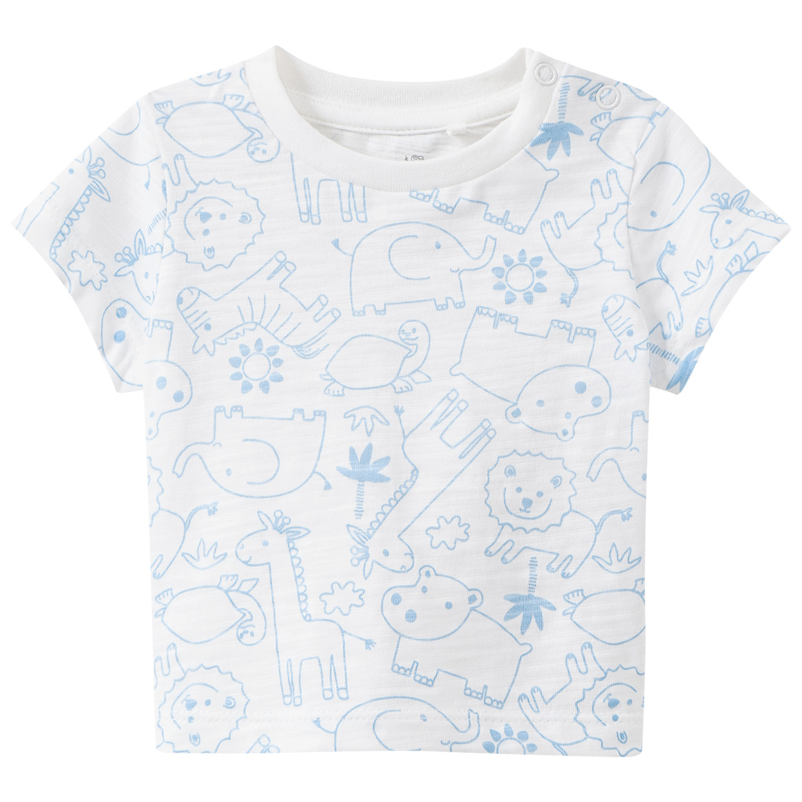 Newborn Set mit Latzshorts und T-Shirt