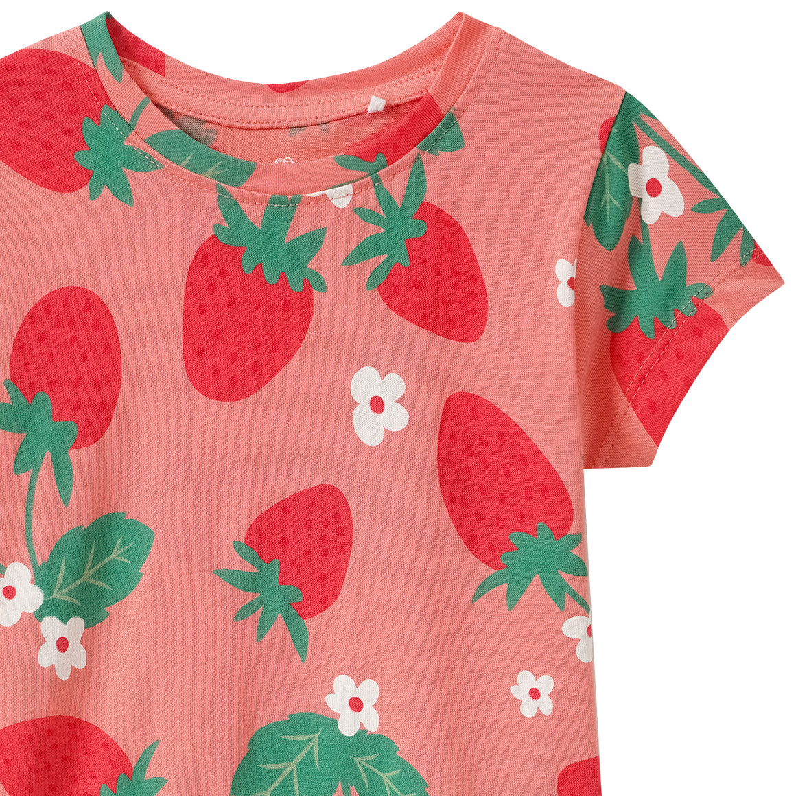Mädchen T-Shirt mit Allover-Print
