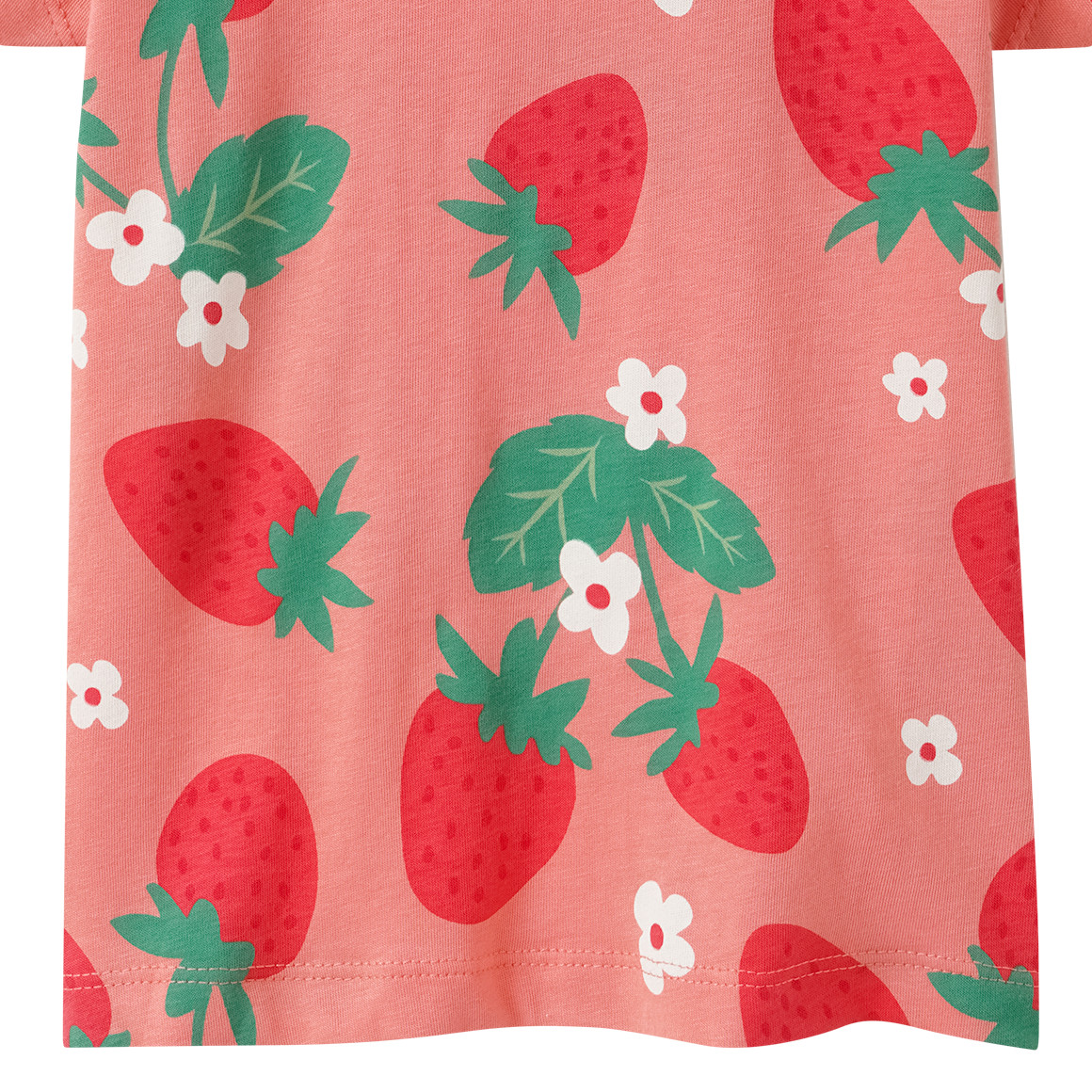 Mädchen T-Shirt mit Allover-Print