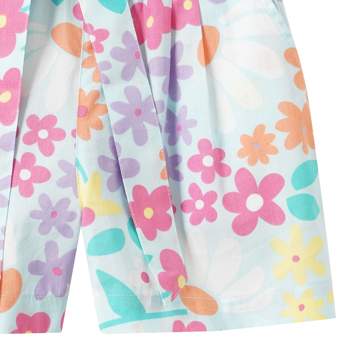 Mädchen Shorts mit buntem Allover-Print