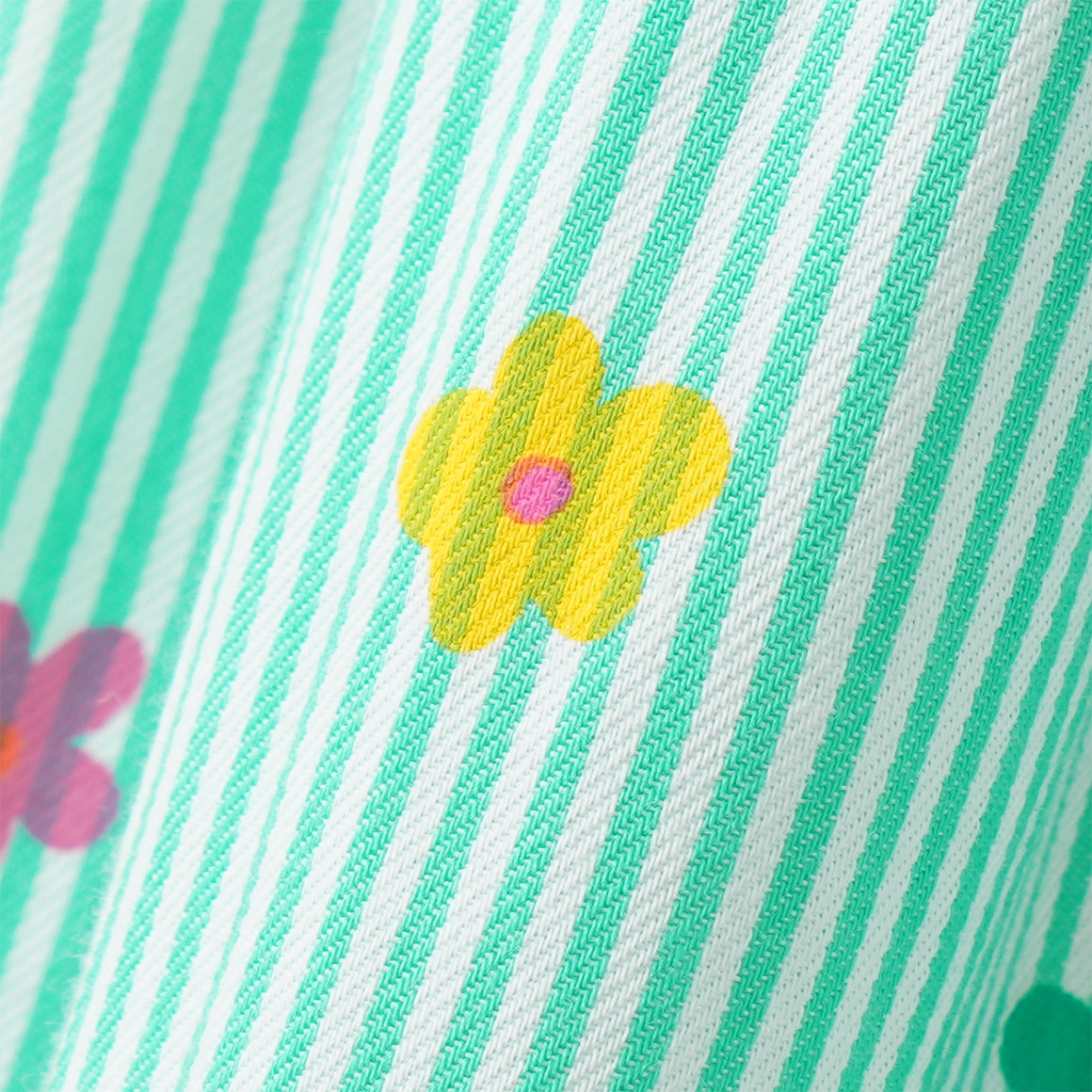 Mädchen Kleid mit Blumen-Print