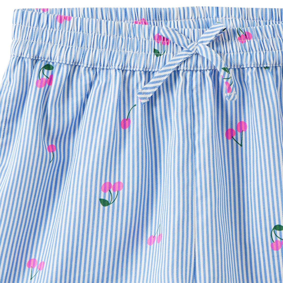 Mädchen Shorts mit Kirschen-Print