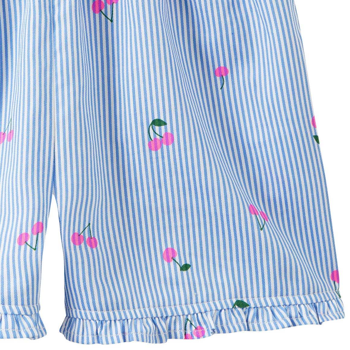 Mädchen Shorts mit Kirschen-Print