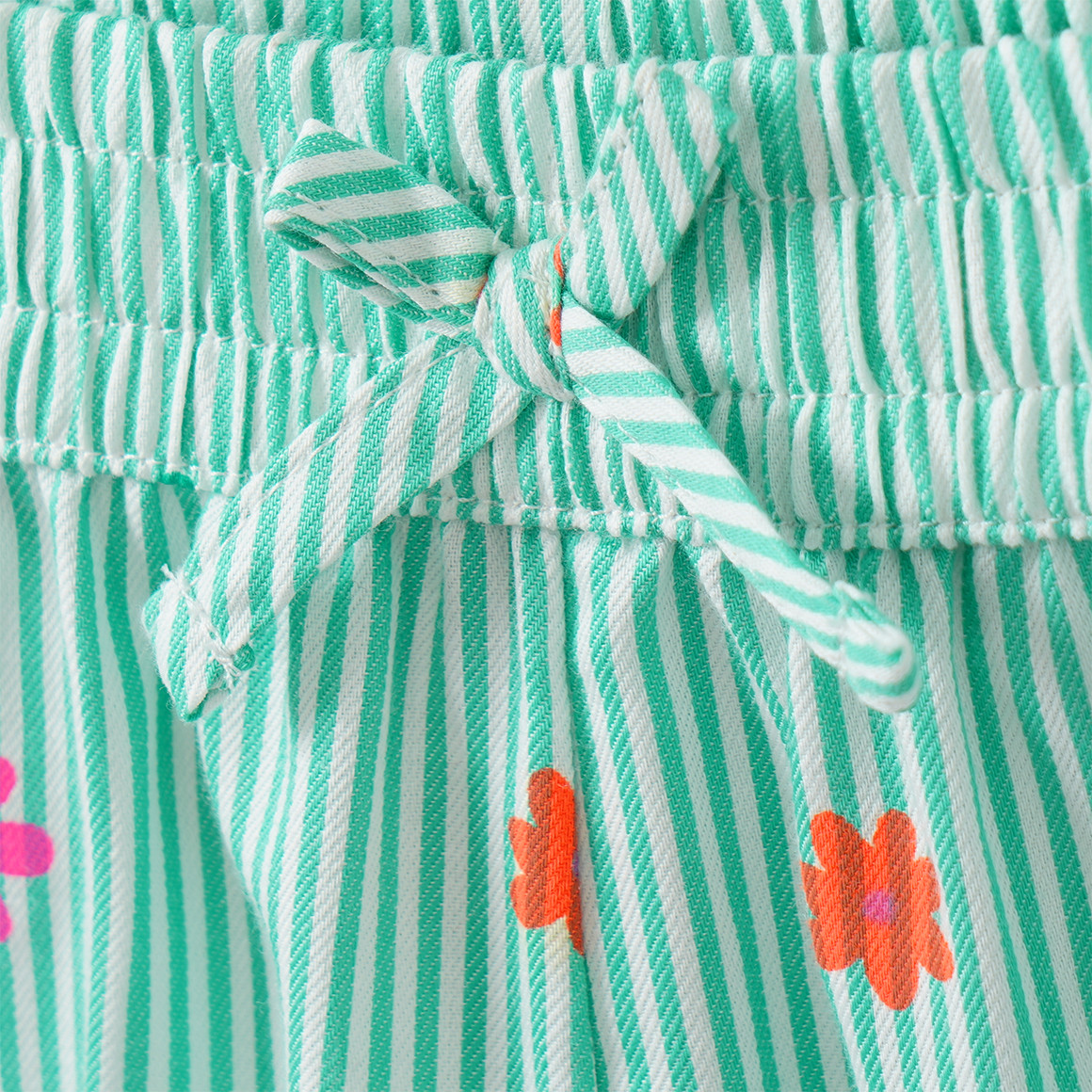Mädchen Shorts mit Blumen-Print