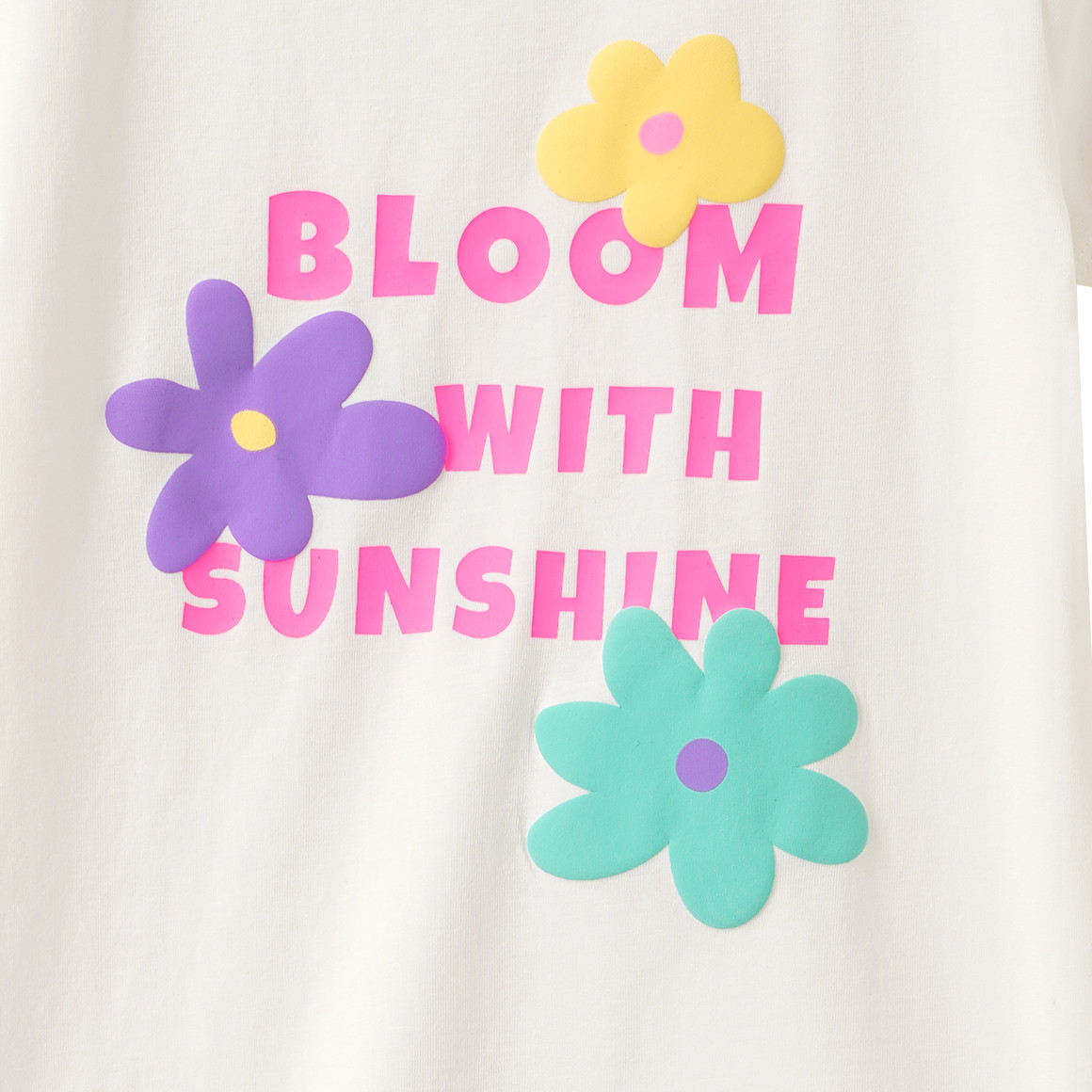 Mädchen T-Shirt mit Front-Print