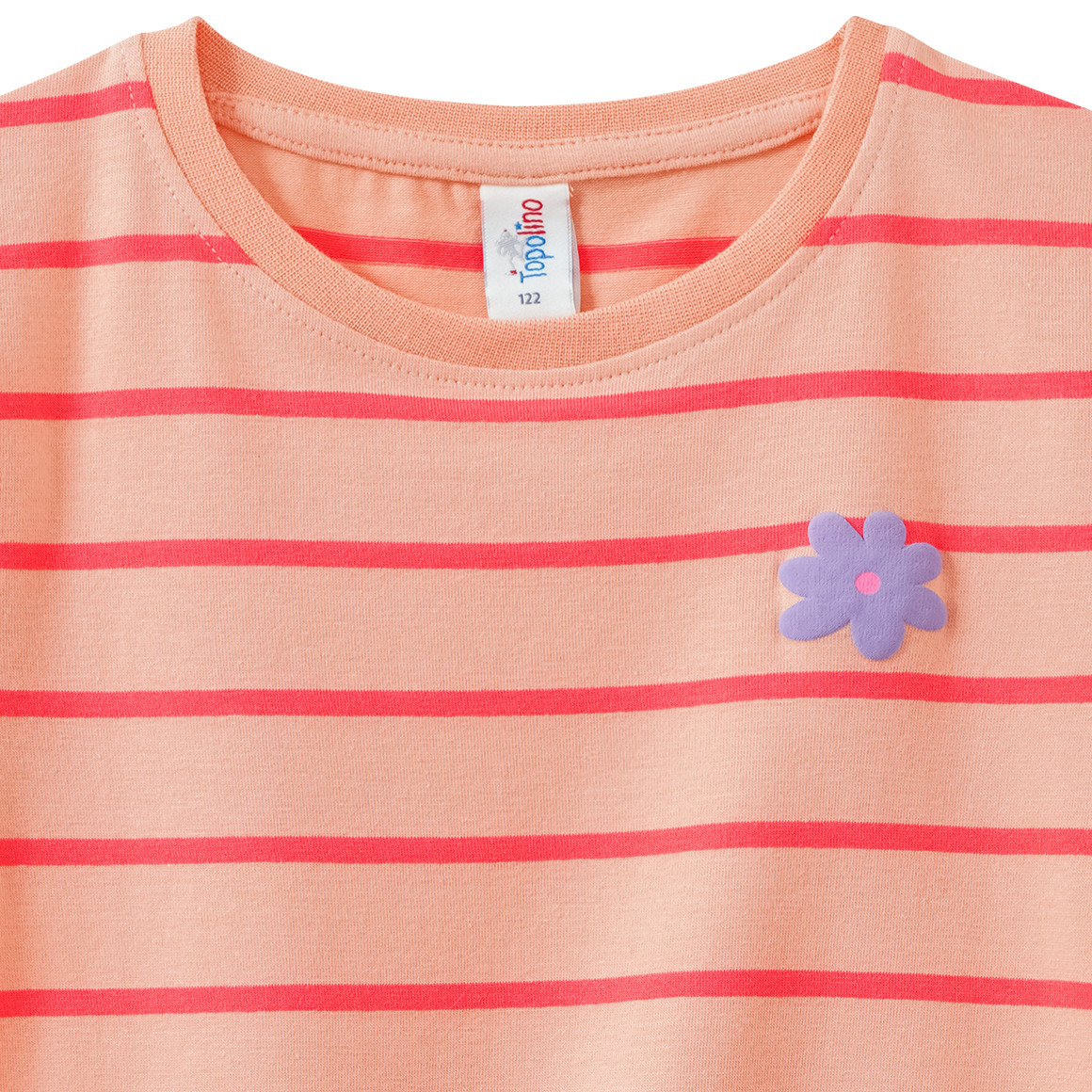 Mädchen T-Shirt mit Streifen