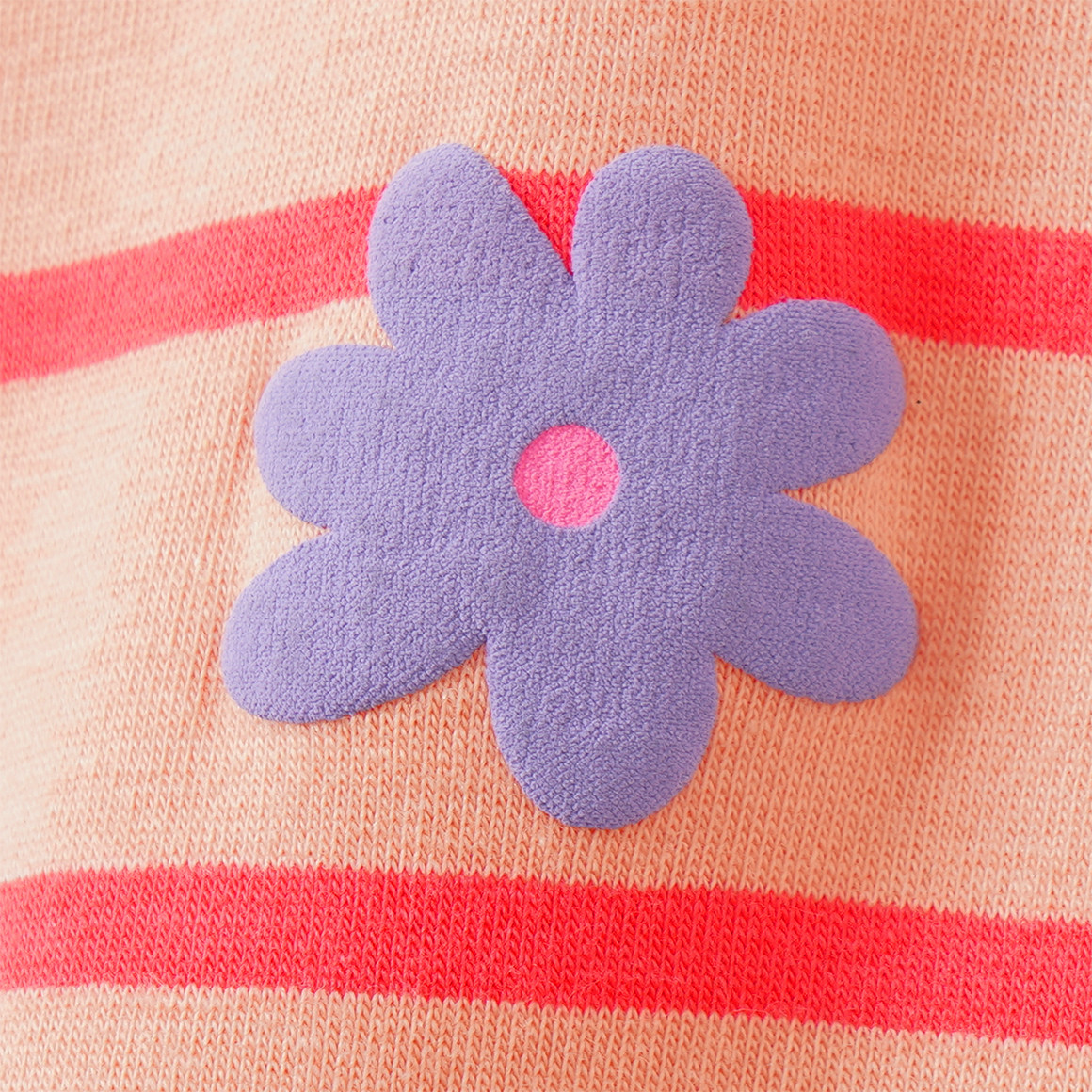 Mädchen T-Shirt mit Streifen