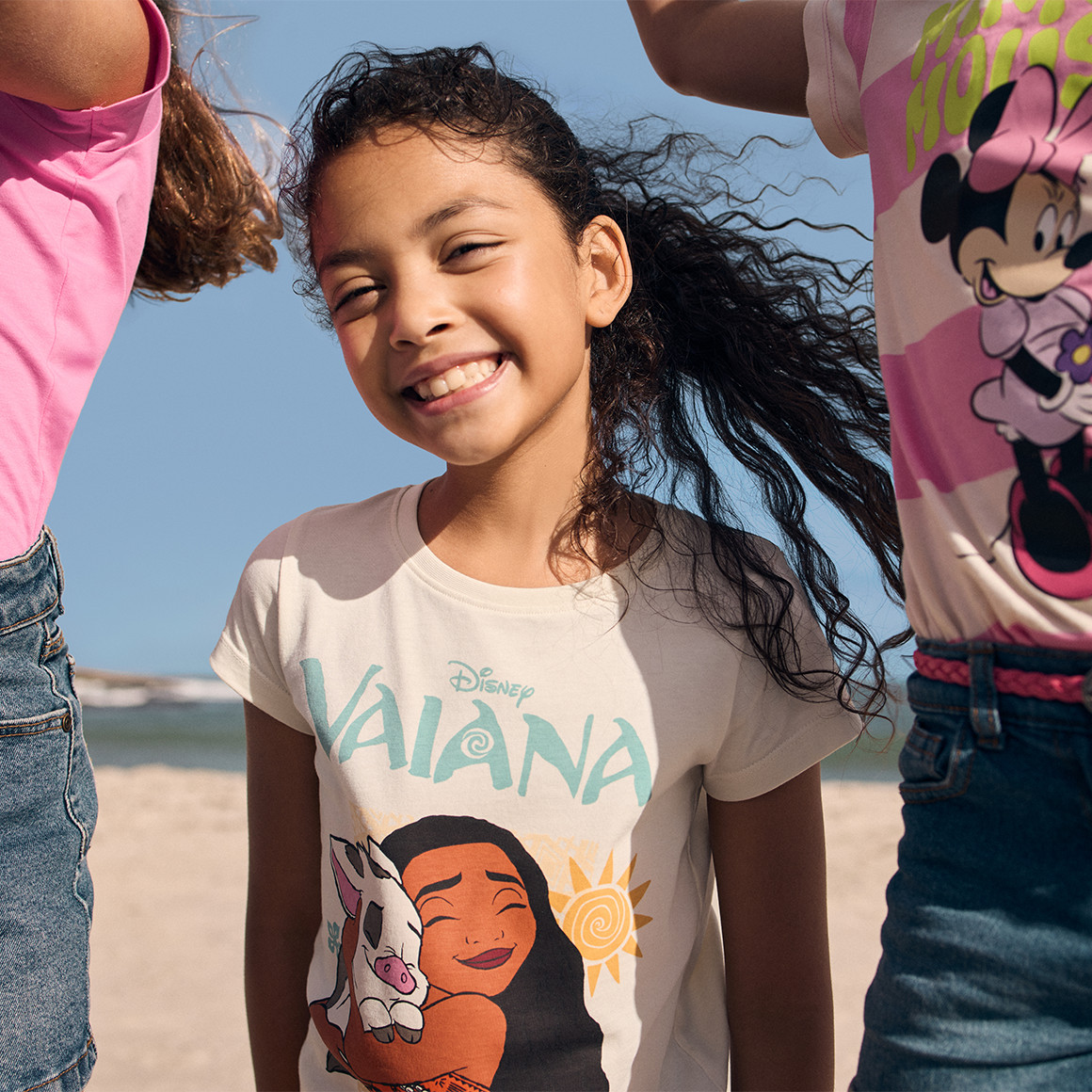 Disney Vaiana T-Shirt mit Front-Print