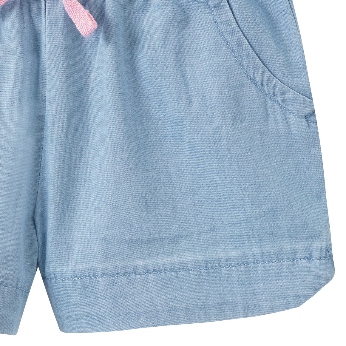 Mädchen Shorts in Denim-Optik