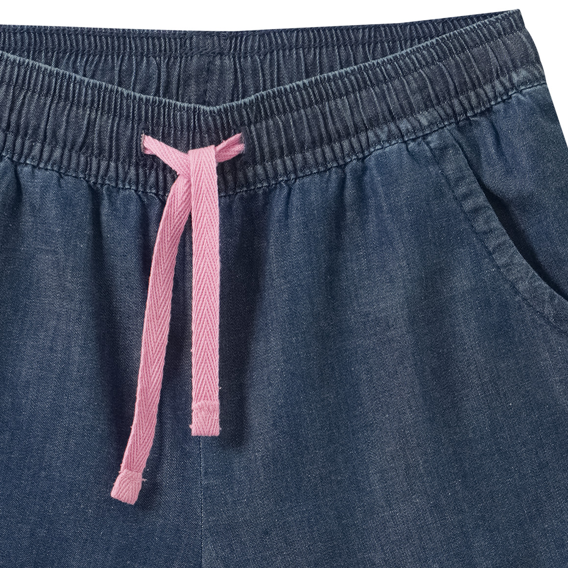 Mädchen Shorts in Denim-Optik