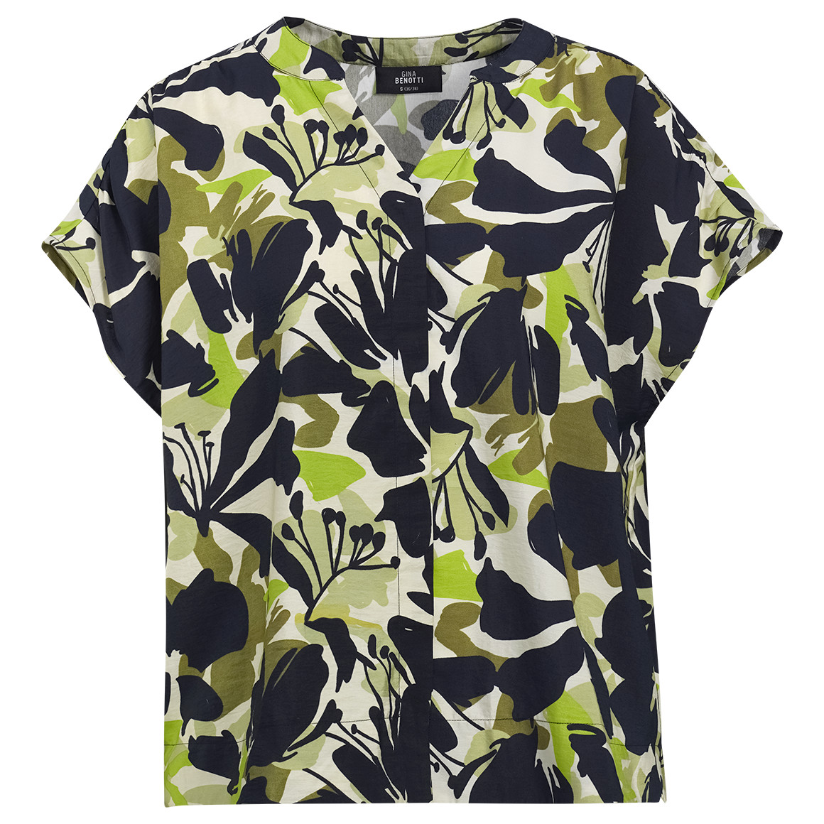 Damen Bluse mit Allover-Muster