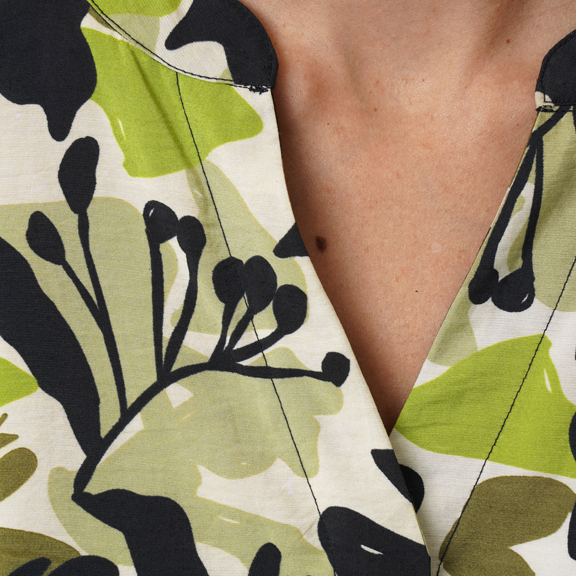 Damen Bluse mit Allover-Muster