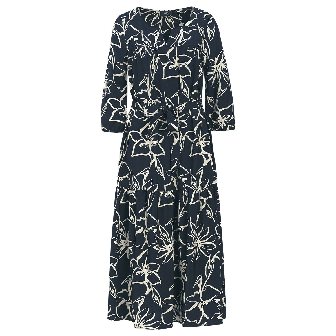 Damesjurk met bloemmotief