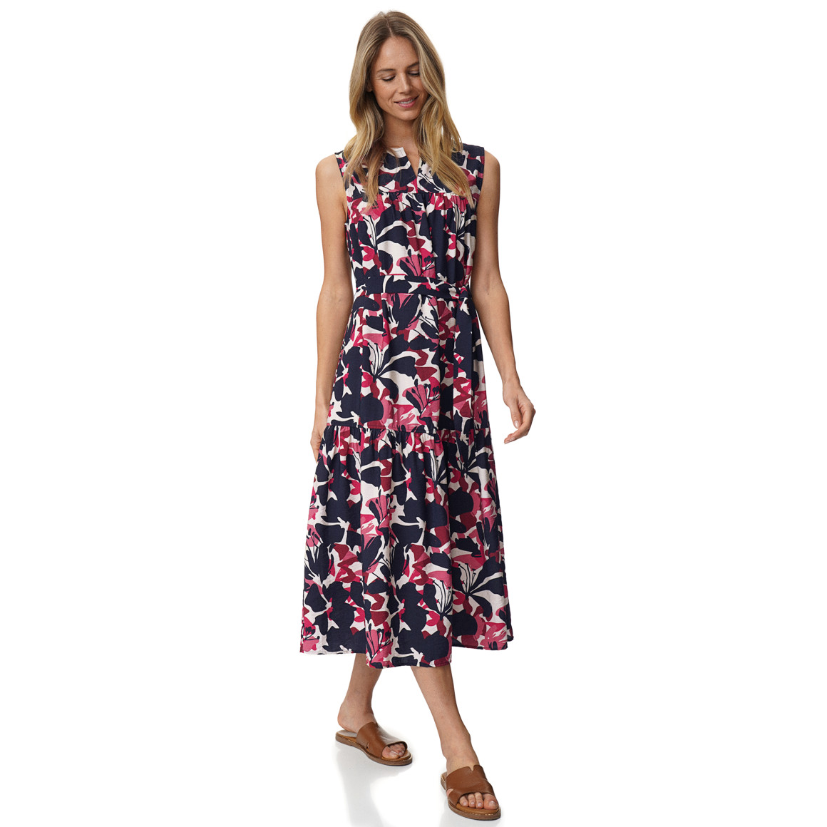 Damen Kleid mit Volant