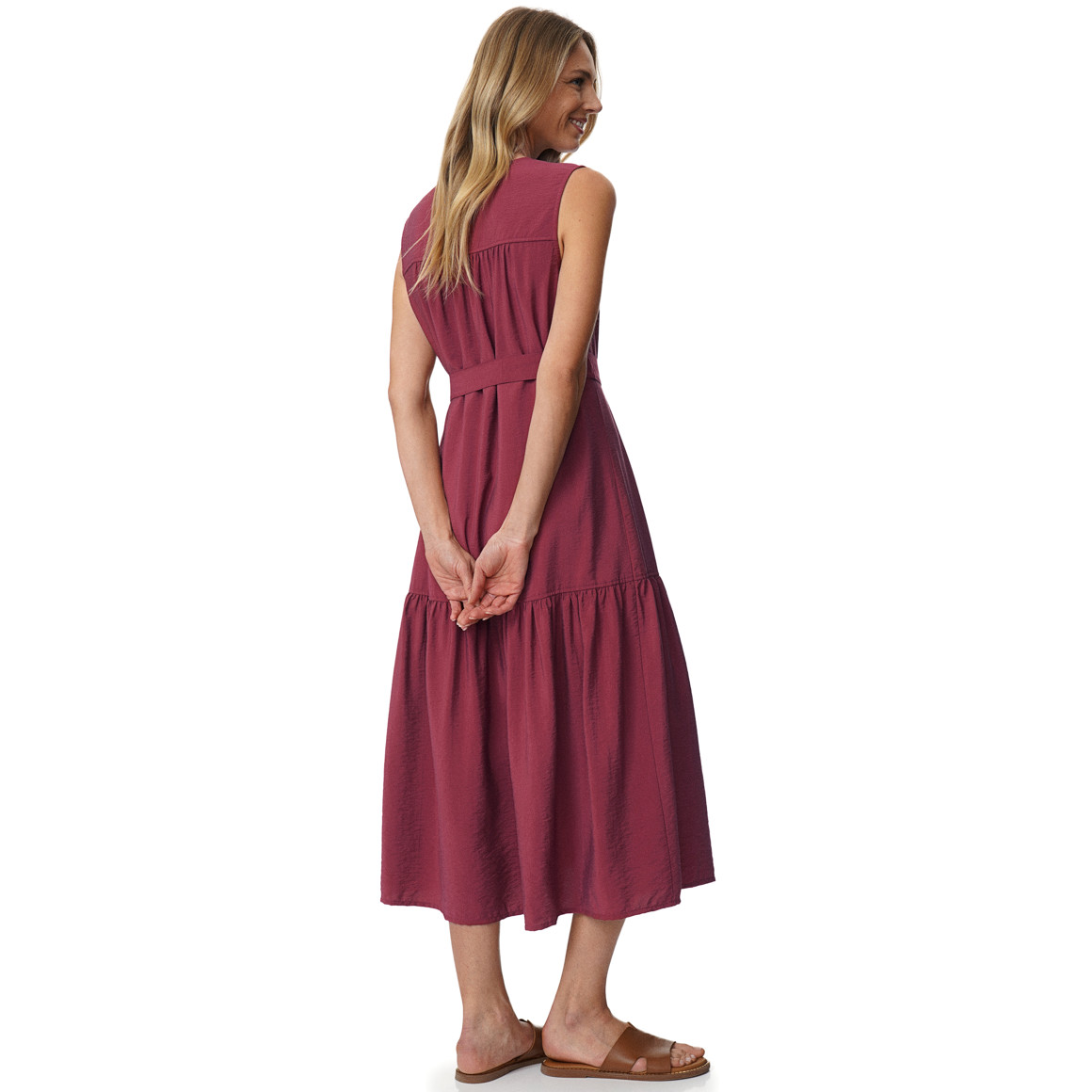 Damen Kleid mit Volant