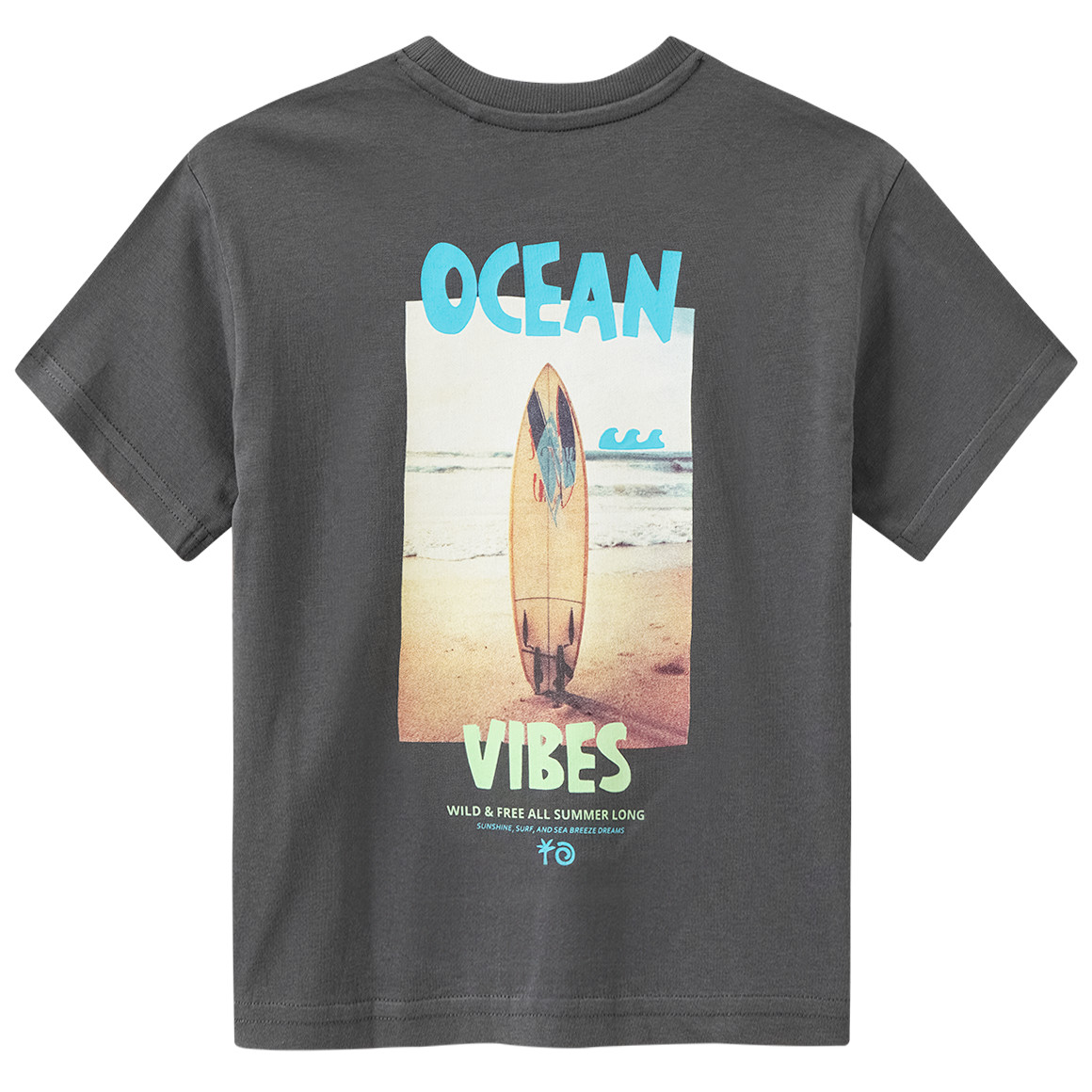 Jungen T-Shirt mit Foto-Print