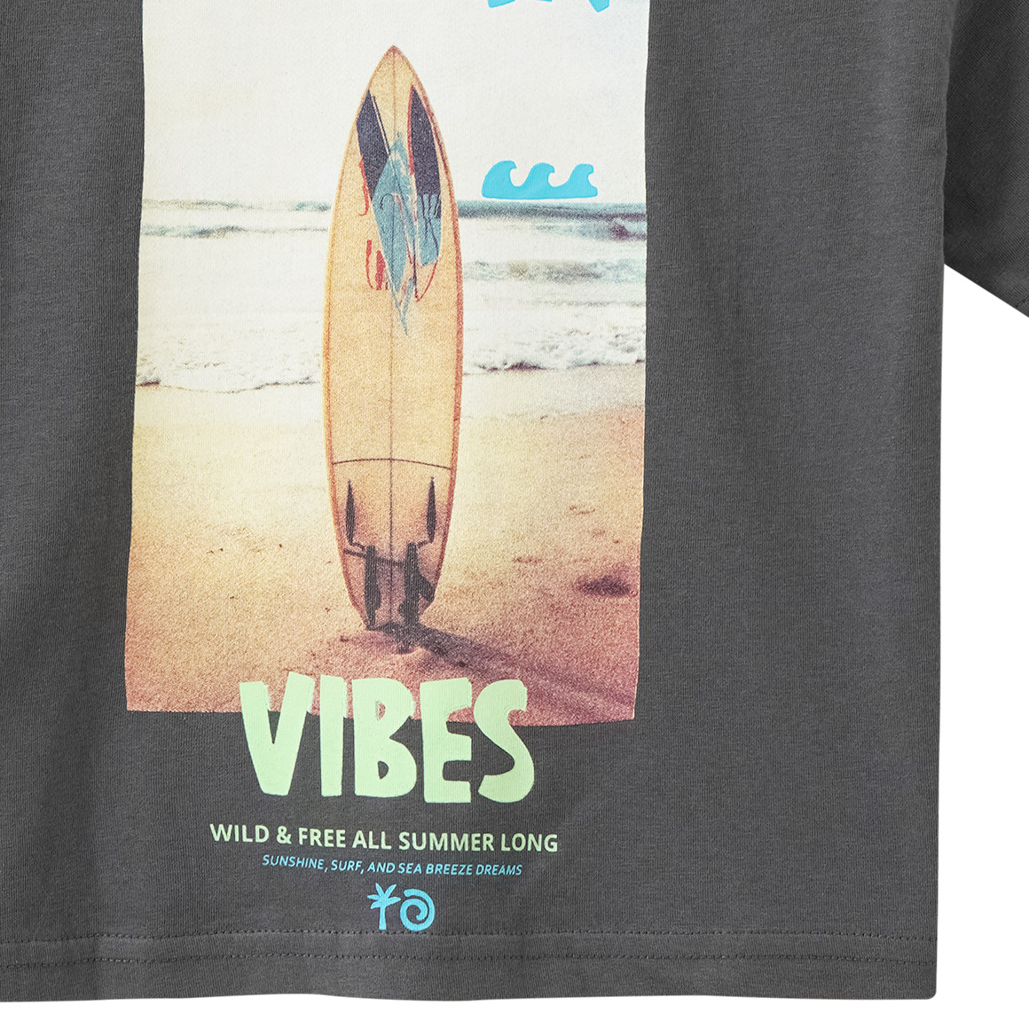 Jungen T-Shirt mit Foto-Print