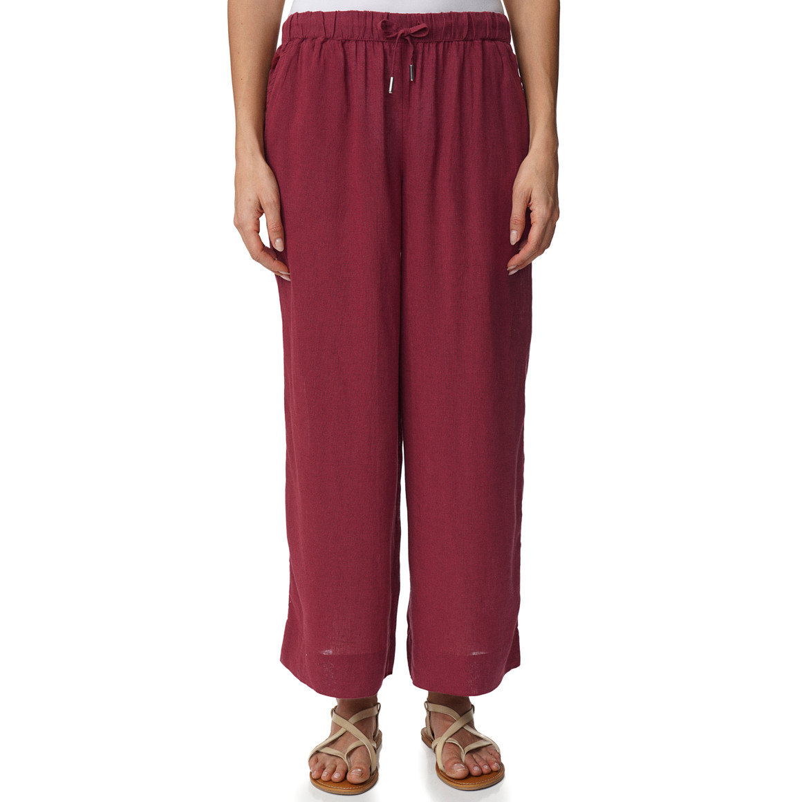 Damen Hose mit Elastikbund