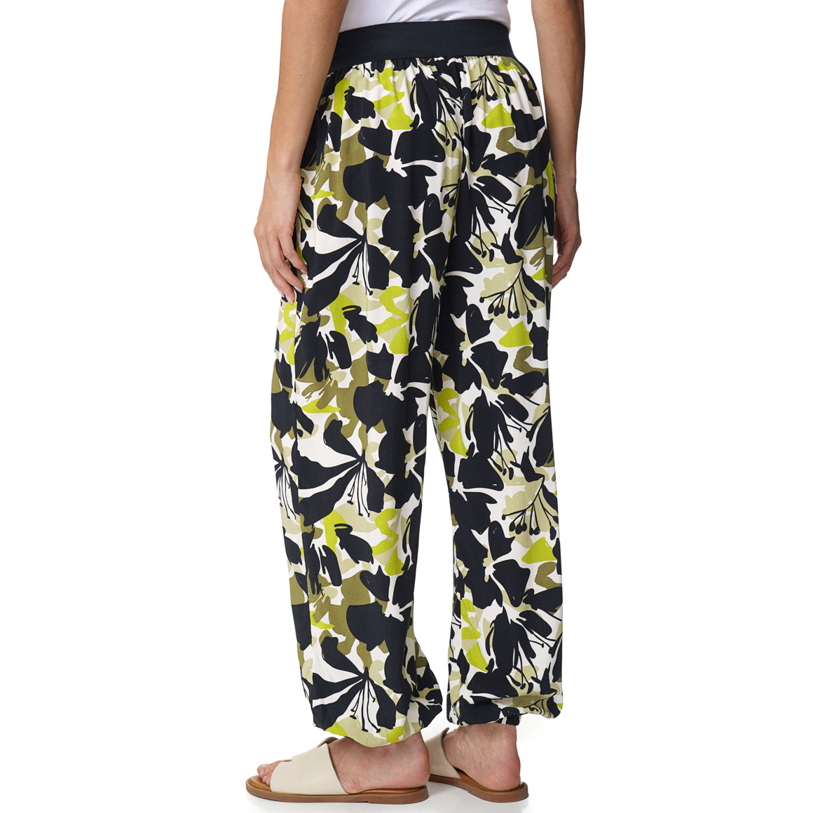 Damen Hose mit Webbund