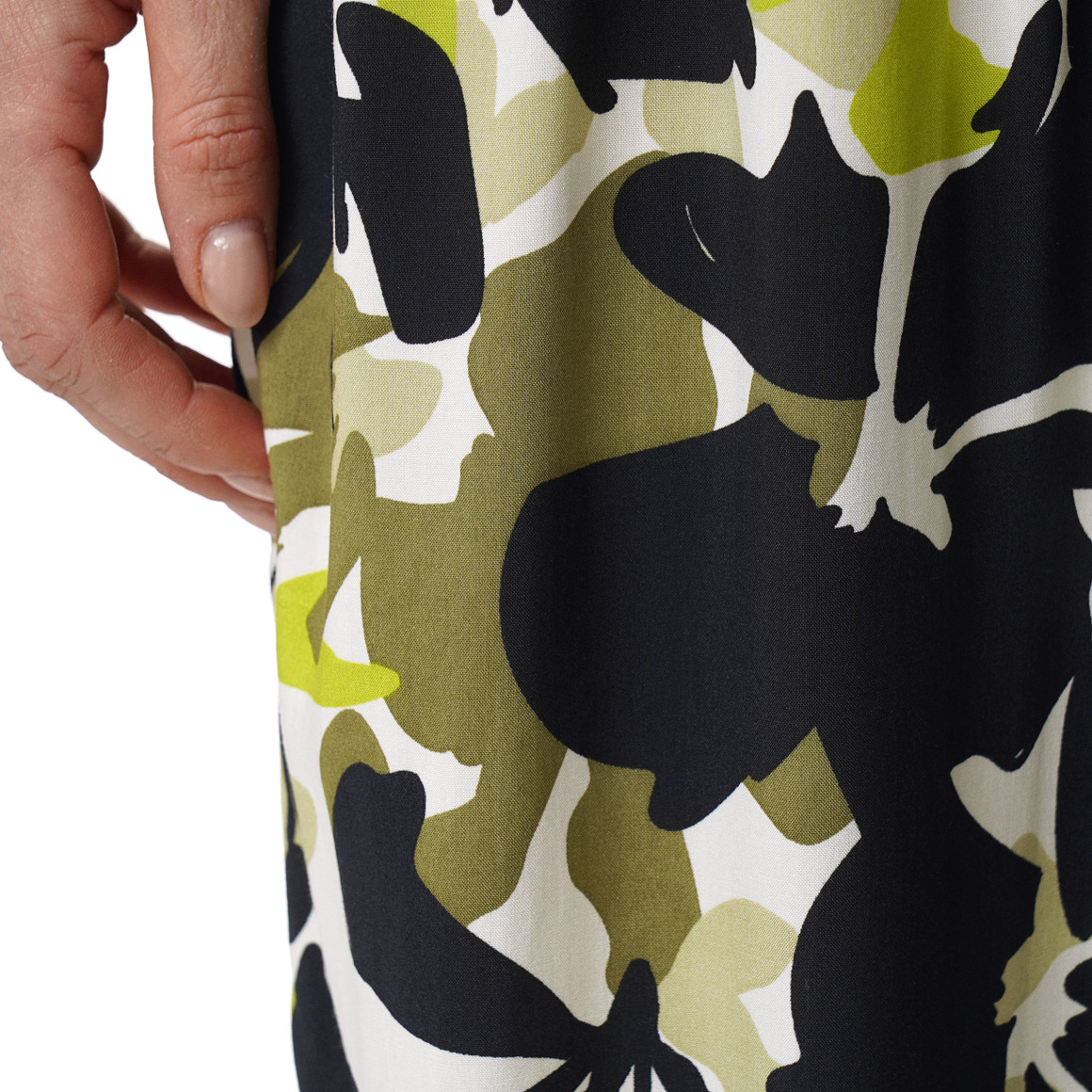 Damen Hose mit Webbund