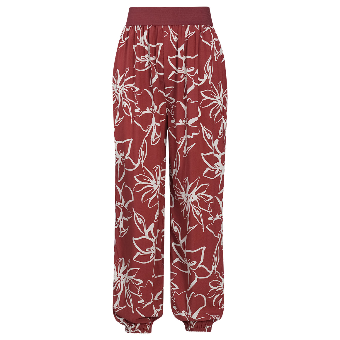 Damen Hose mit Webbund