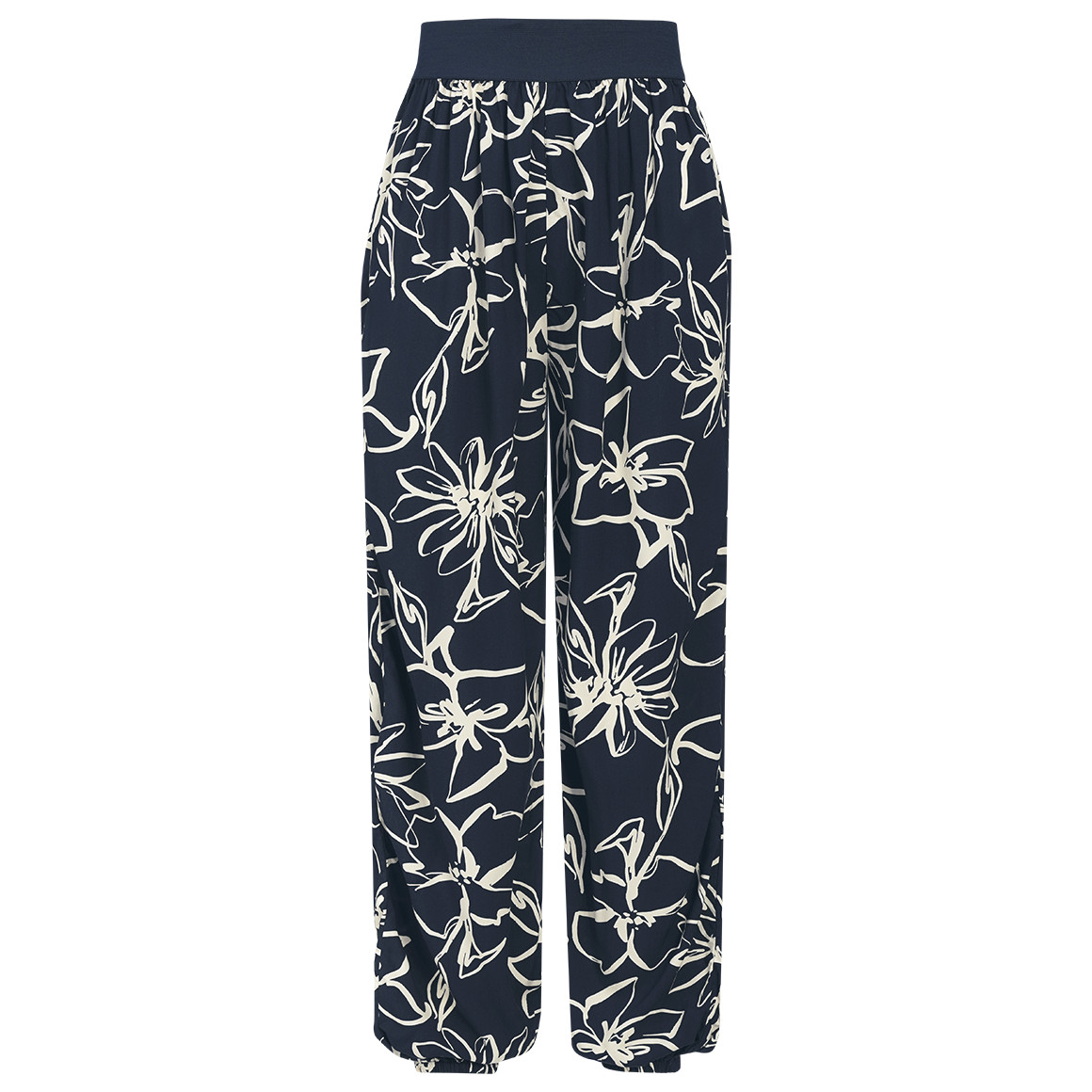 Damen Hose mit Webbund