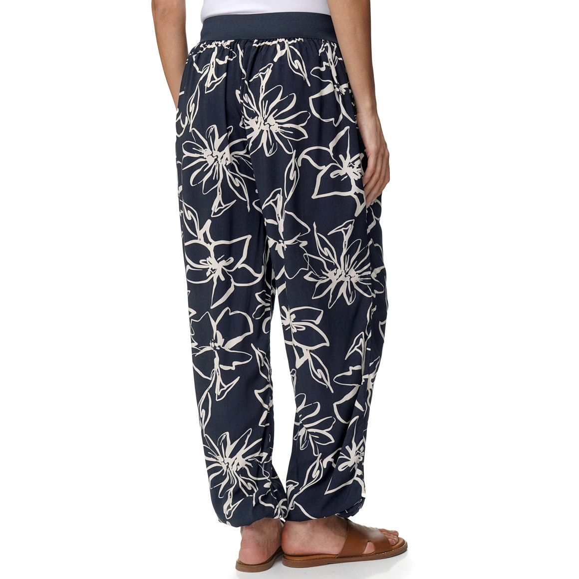 Damen Hose mit Webbund