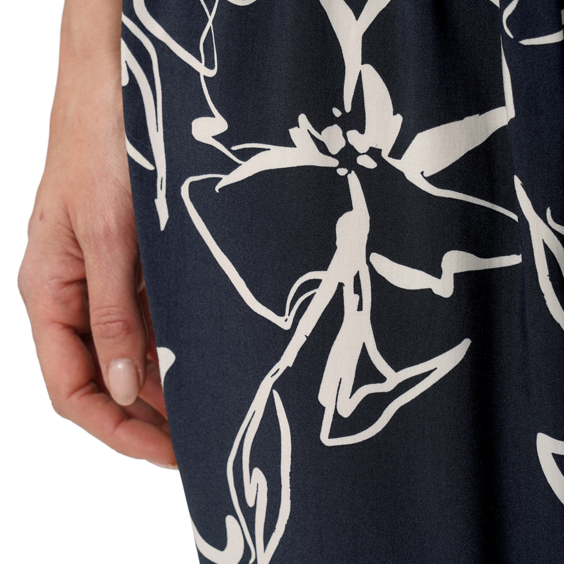 Damen Hose mit Webbund