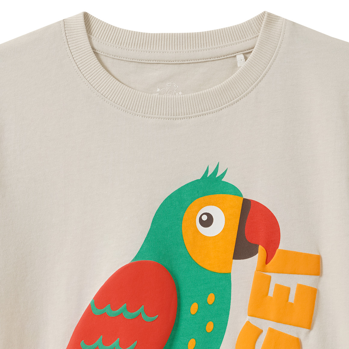 Kinder T-Shirt mit Papagei-Motiv