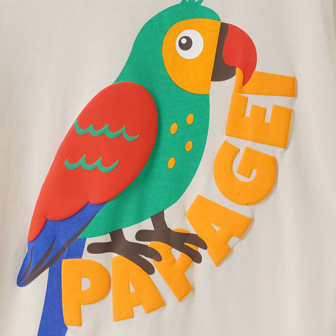 Kinder T-Shirt mit Papagei-Motiv