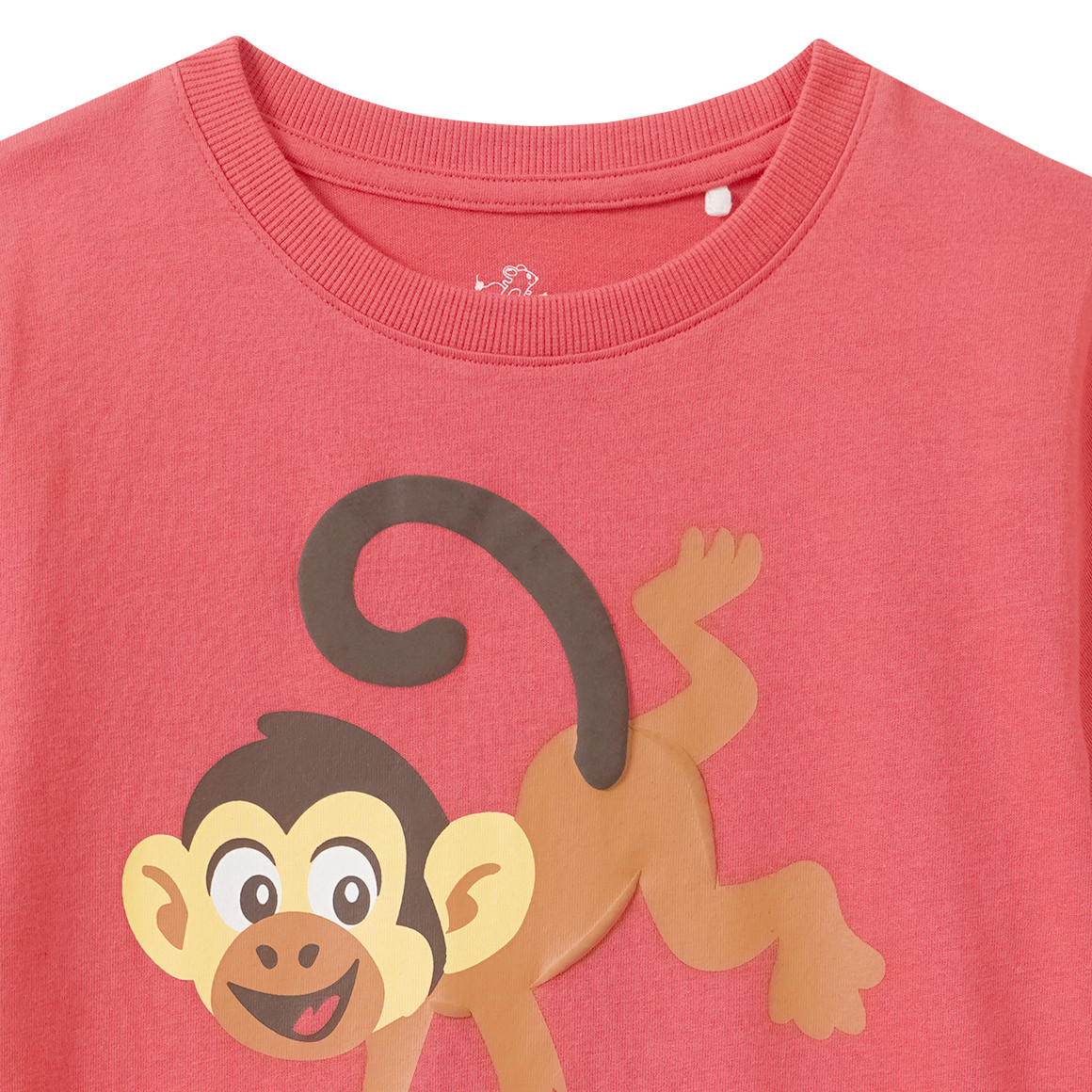 Kinder T-Shirt mit Affen-Motiv
