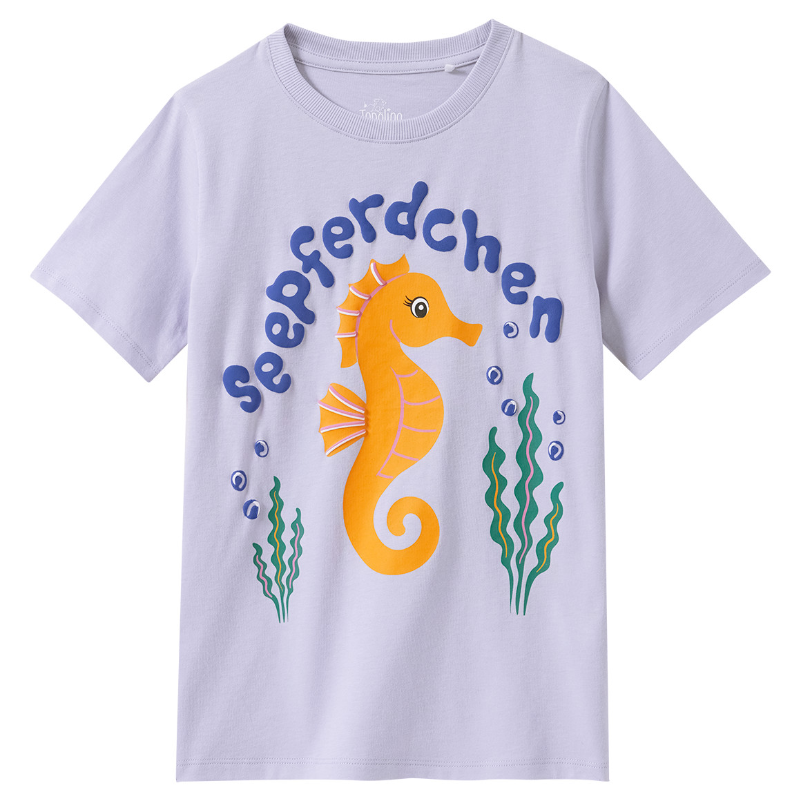 Kinder T-Shirt mit Seepferdchen-Motiv