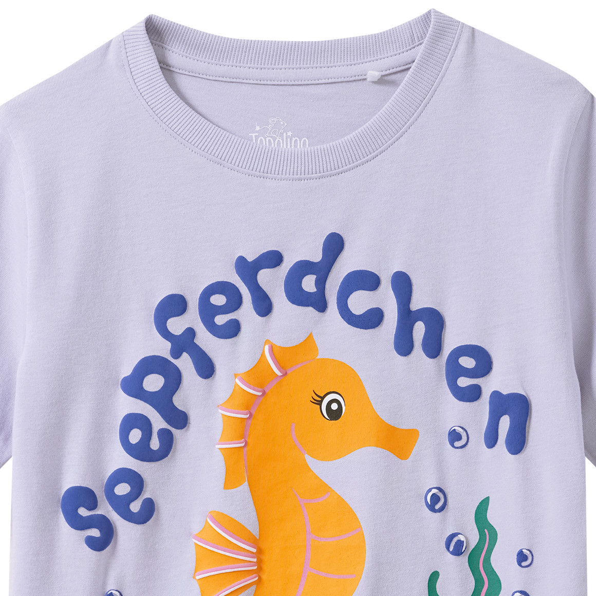 Kinder T-Shirt mit Seepferdchen-Motiv