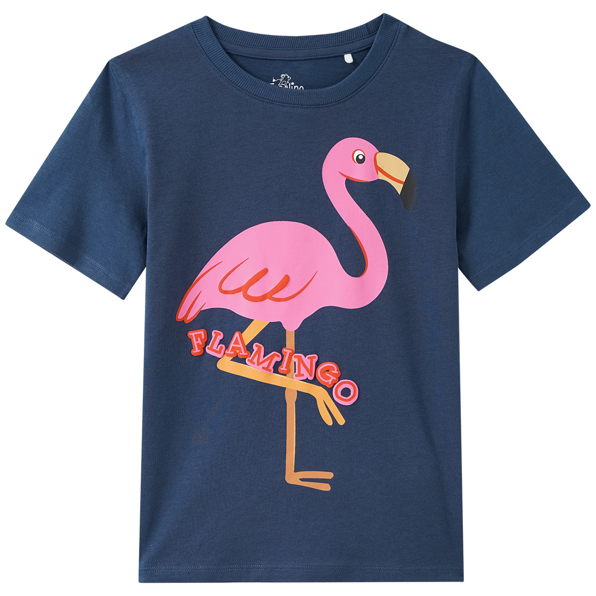 Kinder T-Shirt mit Flamingo-Motiv