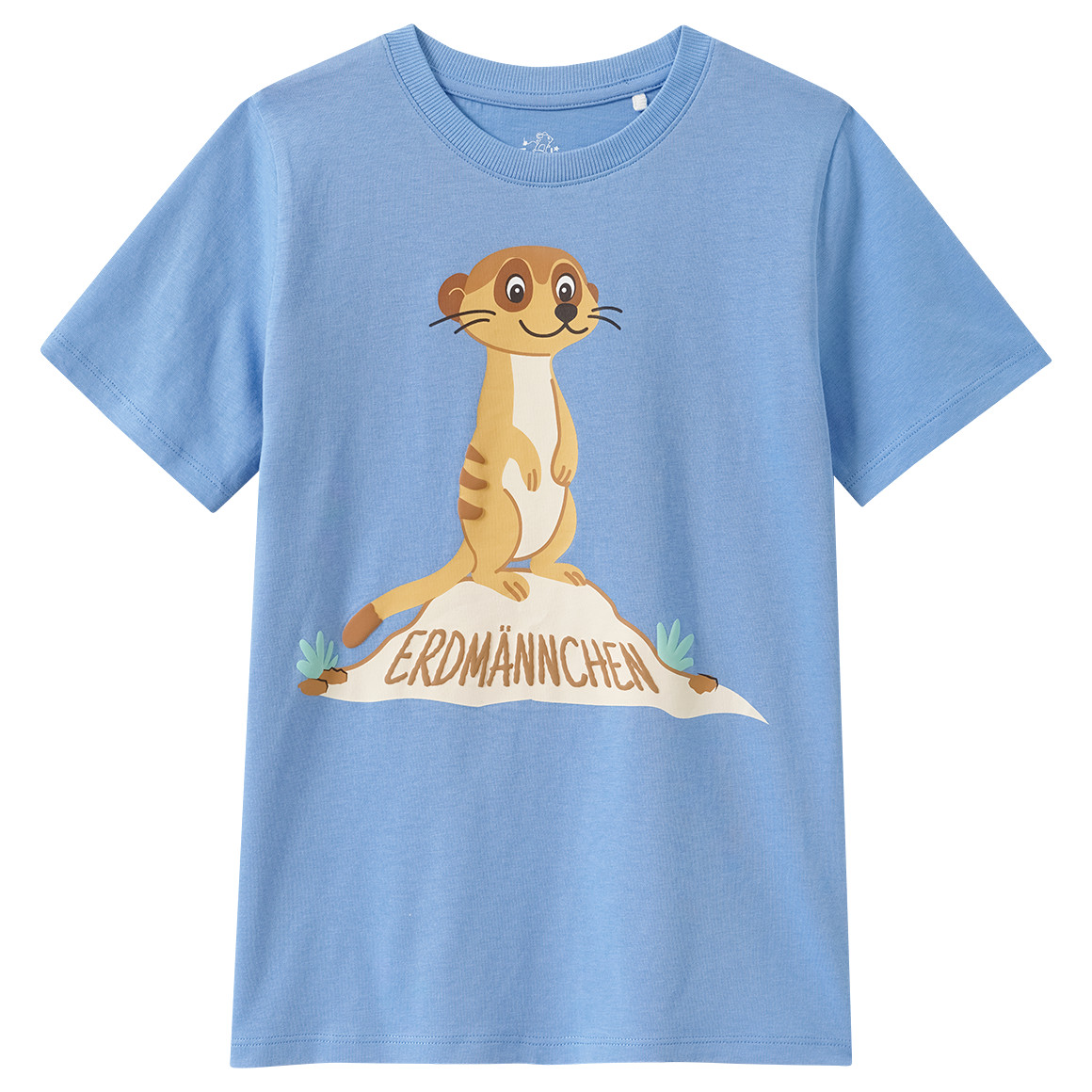 Kinder T-Shirt mit Erdmännchen-Motiv