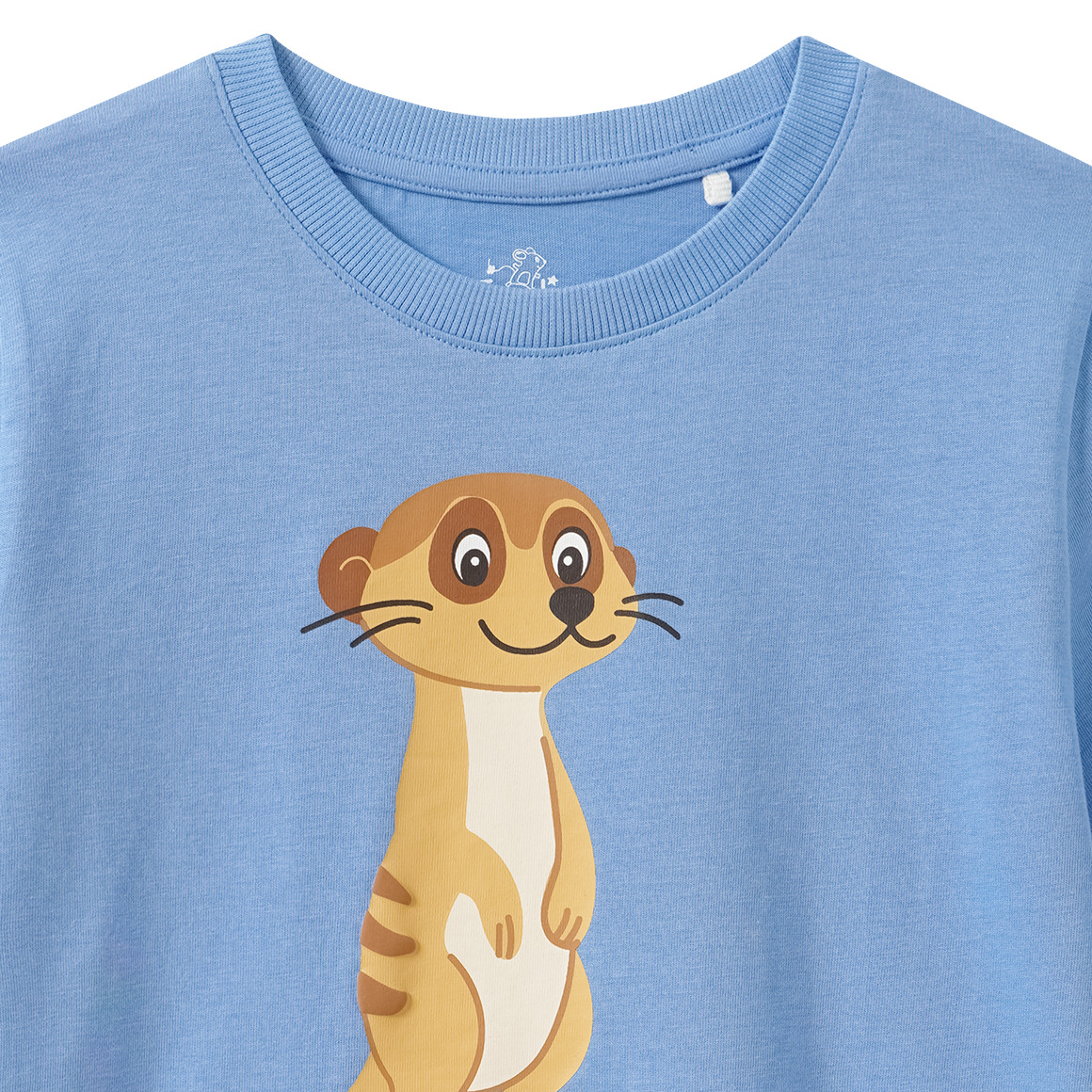 Kinder T-Shirt mit Erdmännchen-Motiv