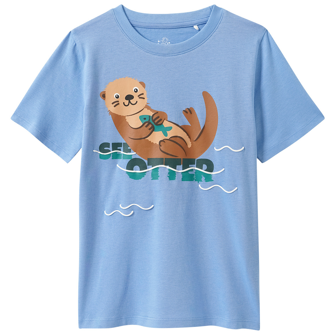 Kinder T-Shirt mit Seeotter-Motiv