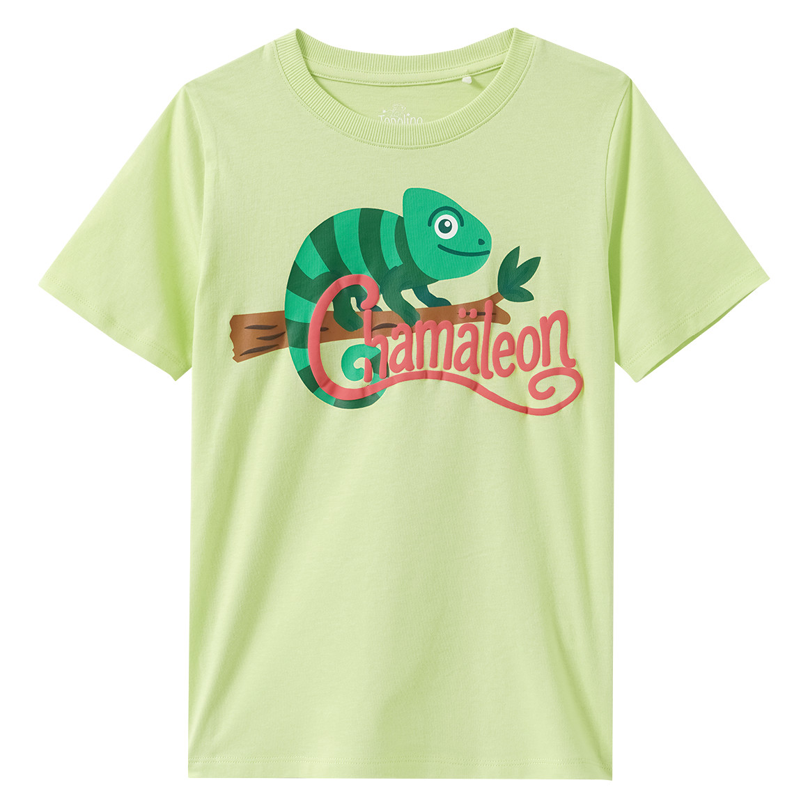 Kinder T-Shirt mit Chamäleon-Motiv