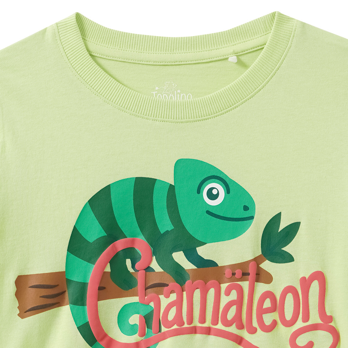 Kinder T-Shirt mit Chamäleon-Motiv