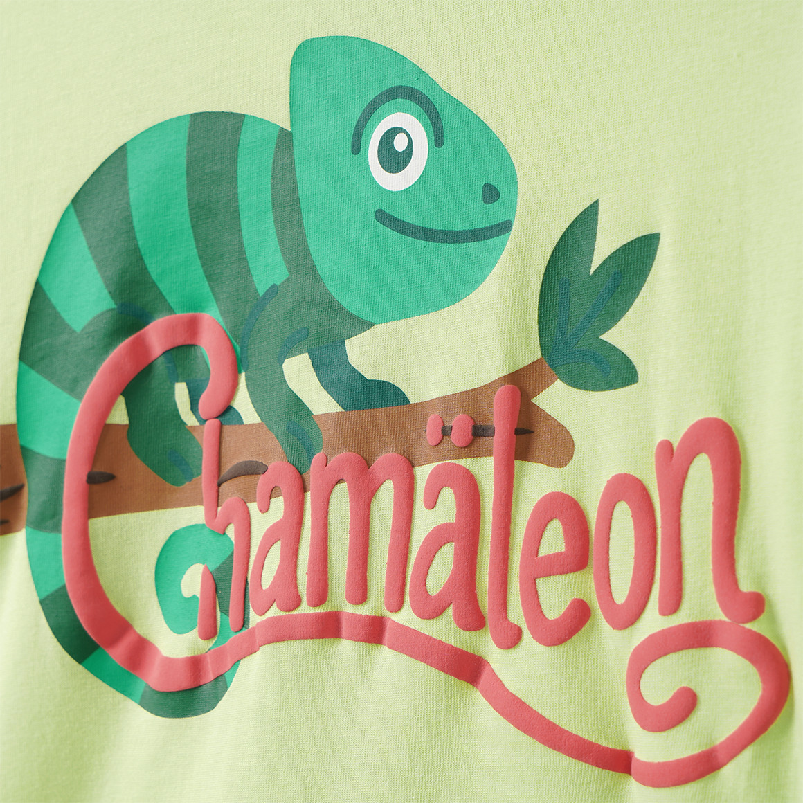Kinder T-Shirt mit Chamäleon-Motiv