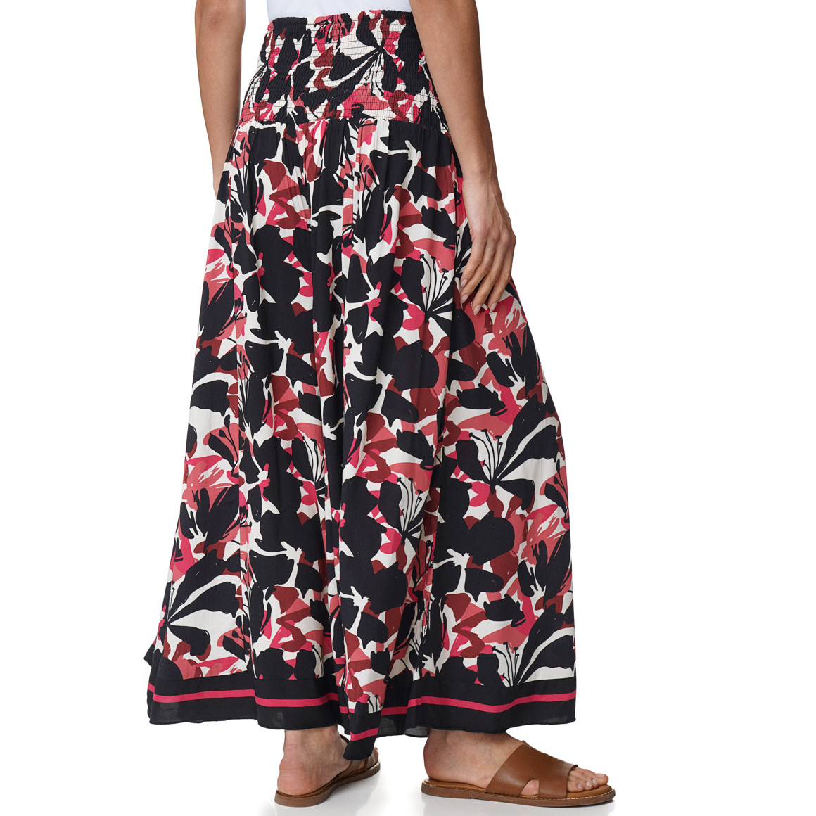 Damen Palazzo-Hose mit weitem Bein