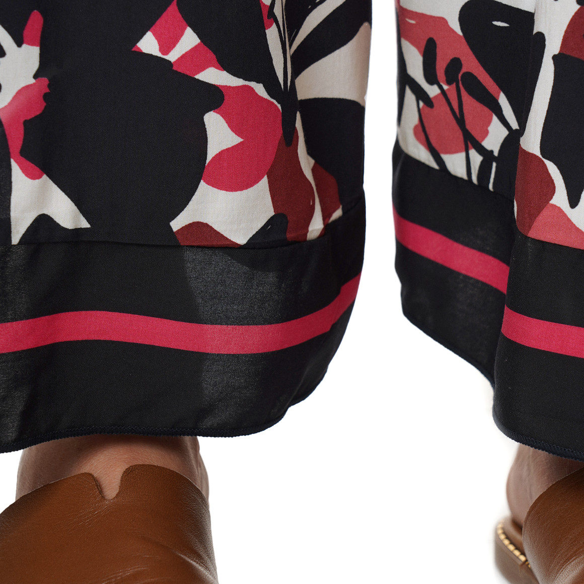 Damen Palazzo-Hose mit weitem Bein