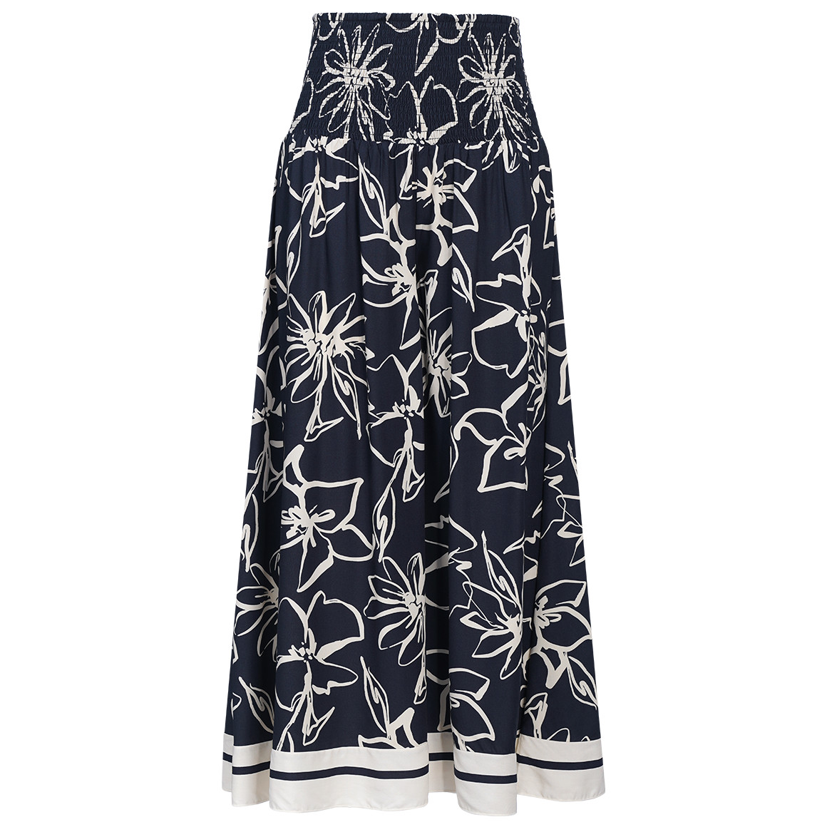 Damen Palazzo-Hose mit weitem Bein